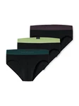 Schiesser Rio Slip Serie 95/5 Dunkelgrün/Grün/Mischfarben