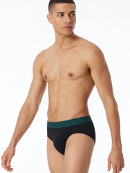 Schiesser Rio Slip Serie 95/5 Dunkelgrün/Grün/Mischfarben