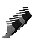 Nur Der Sportsocken Short Track Schwarz/Dunkelgrau/Grau