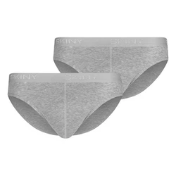 Skiny Slip Basic Cotton Rib Grau/Hellgrau/Dunkelgrau