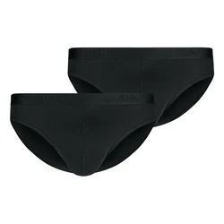 Skiny Slip Basic Cotton Rib Schwarz