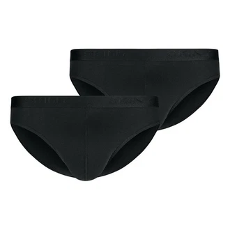 Skiny Slip Basic Cotton Rib Schwarz
