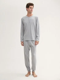 Pyjama Fein gestreifter Pyjama