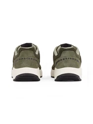 Tommy Jeans TJM RUNNER MIX MATERIAL Keilsneaker Dunkelgrün/Khaki