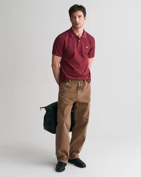 GANT Poloshirt REGULAR SHIELD kirschrot