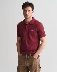 GANT Poloshirt REGULAR SHIELD kirschrot