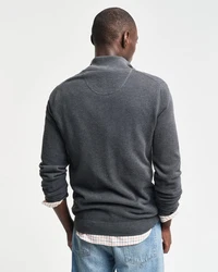 Gant Troyer COTTON PIQUE HALF ZIP Braun/Grau/Dunkelgrau/Schwarz