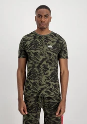 Alpha Industries T-Shirt Small Logo Camo