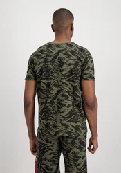 Alpha Industries T-Shirt Small Logo Camo