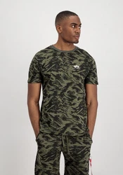Alpha Industries T-Shirt Small Logo Camo