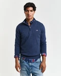 GANT Pullover Classic blau/schwarz/jeansblau/melange