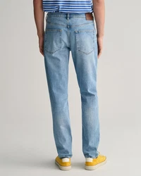 Gant Regular-fit Jeans REGULAR GANT JEANS Hellblau/Blau