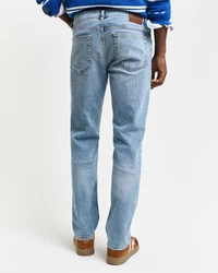 Gant Regular-fit Jeans REGULAR GANT JEANS Hellblau/Blau