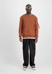 Alpha Industries Sweater Orange/Braun/Rot