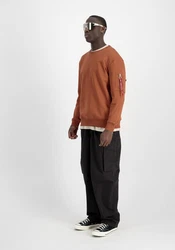 Alpha Industries Sweater Orange/Braun/Rot