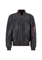Alpha Industries Herren Jacke Blau/Dunkelblau/Hellblau/Schwarz
