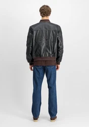 Alpha Industries Herren Jacke Blau/Dunkelblau/Hellblau/Schwarz