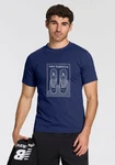 New Balance T-Shirt Relaxed 550 Blau/Dunkelblau/Hellblau