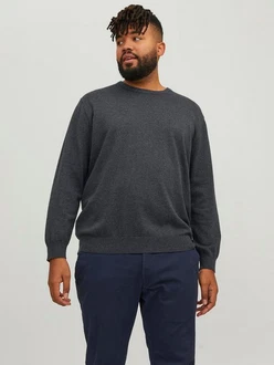 Jack & Jones Pullover JJEBASIC KNIT CREW NECK NOOS PLS Jack & Jones Pullover JJEBASIC KNIT CREW NECK NOOS PLS