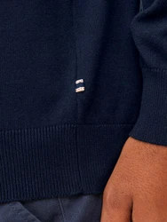 Jack & Jones Pullover JJEBASIC KNIT CREW NECK NOOS PLS navy