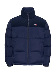 Tommy Jeans Steppjacke TJM CORD MIX ALASKA PUFFER Dunkelblau