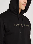 Tommy Jeans Sweatshirt TJM REG LINEAR GOLD HOOD EXT Schwarz/Gelb/Grün/Lila