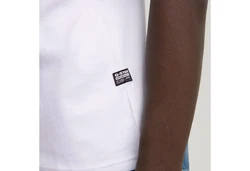 G-STAR Shirt Stacked Old Skool Logo R schwarz/weiß