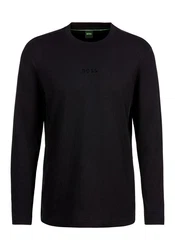 BOSS GREEN Langarmshirt Togn Mirror grün