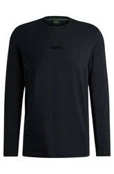 BOSS GREEN Langarmshirt Togn Mirror grün