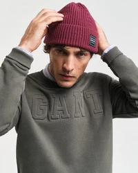 Gant Sweatshirt EMBOSSED C-NECK SWEAT grün