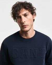 Gant Sweatshirt EMBOSSED C-NECK SWEAT 