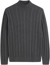 Rollkragenpullover CIMENSOR mit Strickbndchen