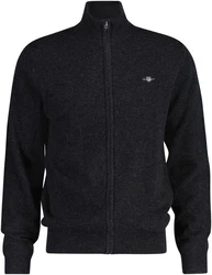 Gant Strickjacke EXTRAFINE LAMBSWOOL ZIP CARDIGAN Dunkelgrau/Dunkelblau/Grau/Schwarz/Blau