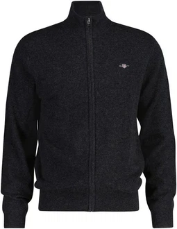 Gant Strickjacke EXTRAFINE LAMBSWOOL ZIP CARDIGAN Gant Strickjacke EXTRAFINE LAMBSWOOL ZIP CARDIGAN