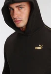 PUMA Kapuzensweatshirt ESS TAPE MINIMAL GOLD HOODIE Schwarz/Dunkelgrün