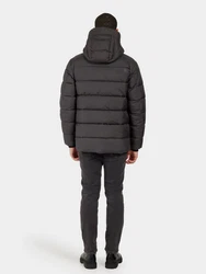 Didriksons Winterjacke Schwarz/Dunkelgrau/Grau