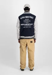 Alpha Industries Bomberjacke Varsity Air Force Jacket Blau/Dunkelblau