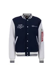 Alpha Industries Bomberjacke Varsity Air Force Jacket Blau/Dunkelblau