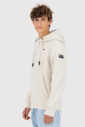 Alife & Kickin Kapuzensweatshirt Herren TillmannAK Khaki/Weiß/Beige/Creme/Braun