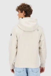 Alife & Kickin Kapuzensweatshirt Herren TillmannAK Khaki/Weiß/Beige/Creme/Braun