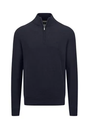 Strickpullover Troyer-Zip, Structure