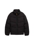 TOM TAILOR DENIM Jacke Puffer Steppjacke Anorak Schwarz