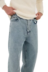 Denim Distriqt Relax-fit-Jeans Herren Baggy Jeans (16895) Hellblau (16881)