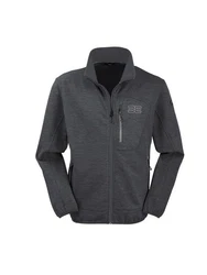 Maul Sport Fleecejacke Unterjacke Breitnock XT dunkelgrau/schwarz