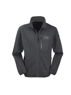 Maul Sport Fleecejacke Unterjacke Breitnock XT dunkelgrau/schwarz