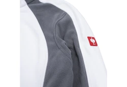 Engelbert Strauss Fleecejacke Microfleece Hellgrau/Grau/Weiß/Creme