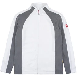 Engelbert Strauss Fleecejacke Microfleece Hellgrau/Grau/Weiß/Creme