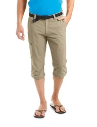 Maier Sports 3/4 Hose Jennisei Herren Khaki/Beige/Braun