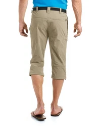 Maier Sports 3/4 Hose Jennisei Herren Khaki/Beige/Braun