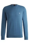 BOSS ORANGE Strickpullover Kanovano Blau/Hellblau/Grau/Dunkelblau